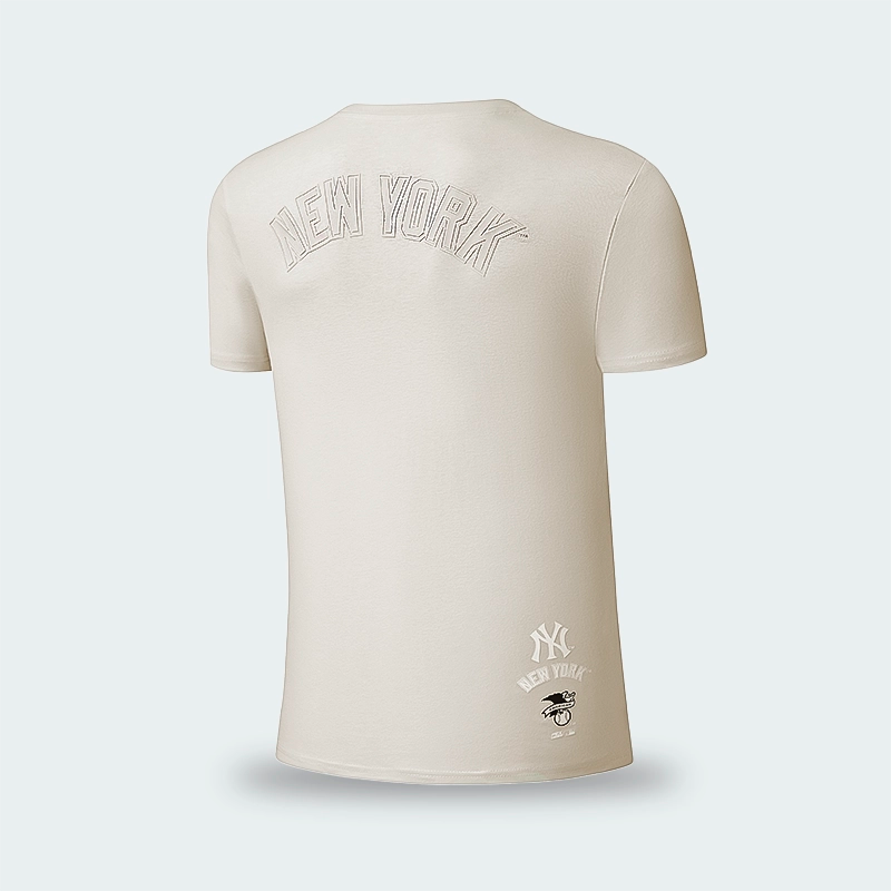 Pantaloneta MLB NY Beige Hombre