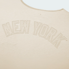 Pantaloneta MLB NY Beige Hombre