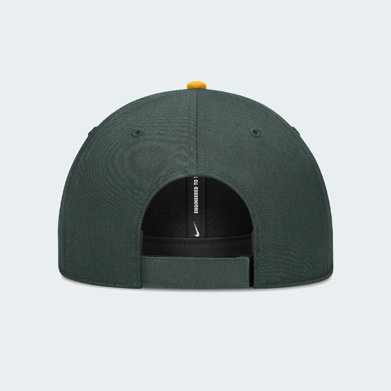 Gorra Nike MLB Oakland Athletics Verde Amarillo Unisex