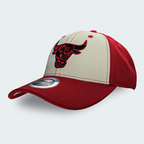 Gorra NBA Chicago Bulls Red-Cream Ajustable