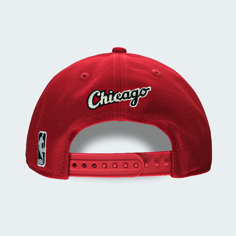 Gorra NBA Chicago Bulls Red-Cream Ajustable
