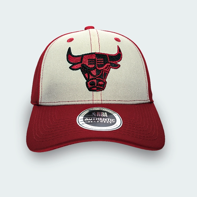 Gorra NBA Chicago Bulls Red-Cream Ajustable