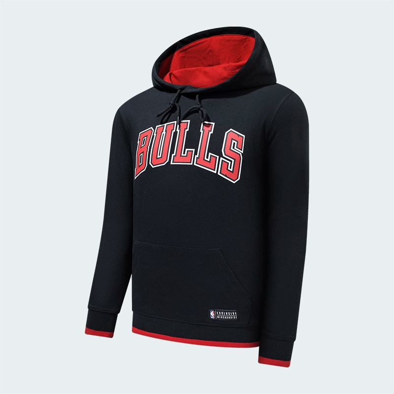 Buzo Chicago Bulls Negro Hombre