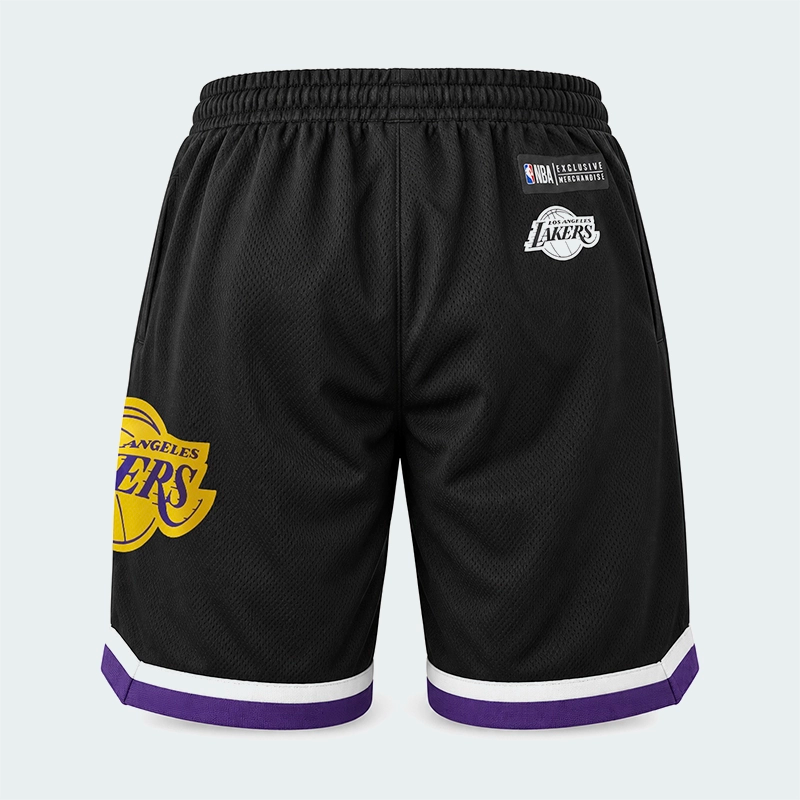 Pantaloneta NBA Los Angeles Lakers Negro Junior