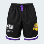 Pantaloneta NBA Los Angeles Lakers Negro Junior