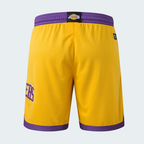 Pantaloneta NBA Los Angeles Lakers Amarillo Hombre