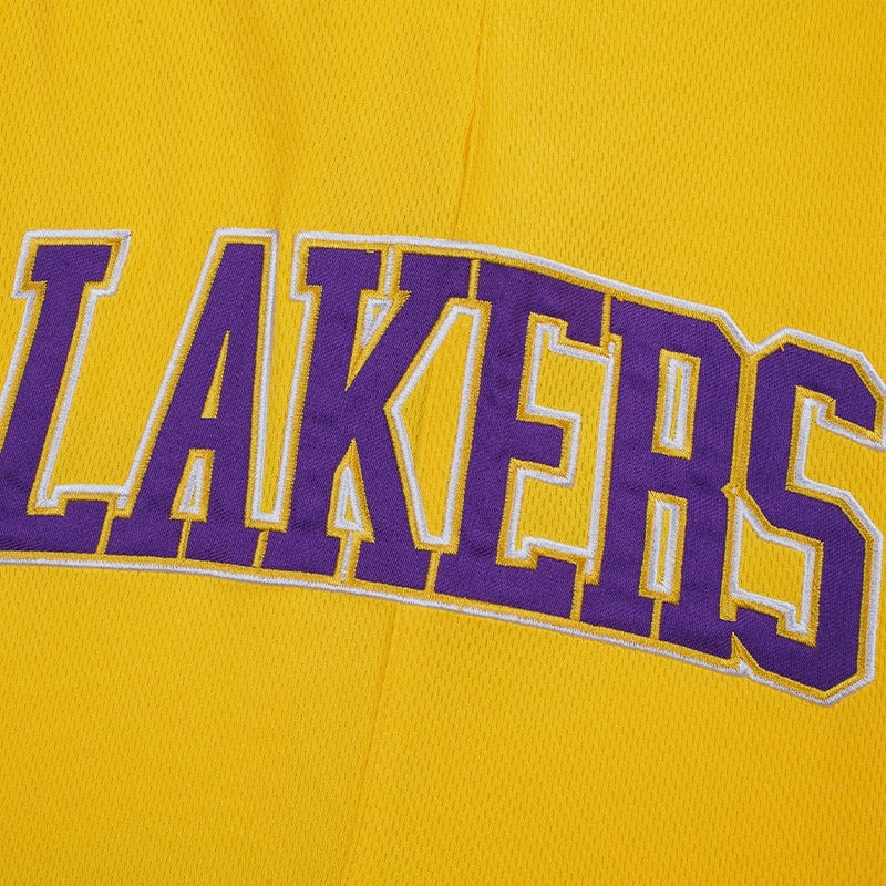 Pantaloneta NBA Los Angeles Lakers Amarillo Hombre