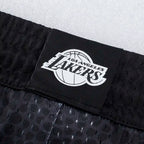 Pantaloneta NBA Lakers Negro Hombre