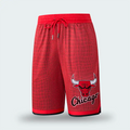 Pantaloneta Chicago Bulls Rojo Hombre