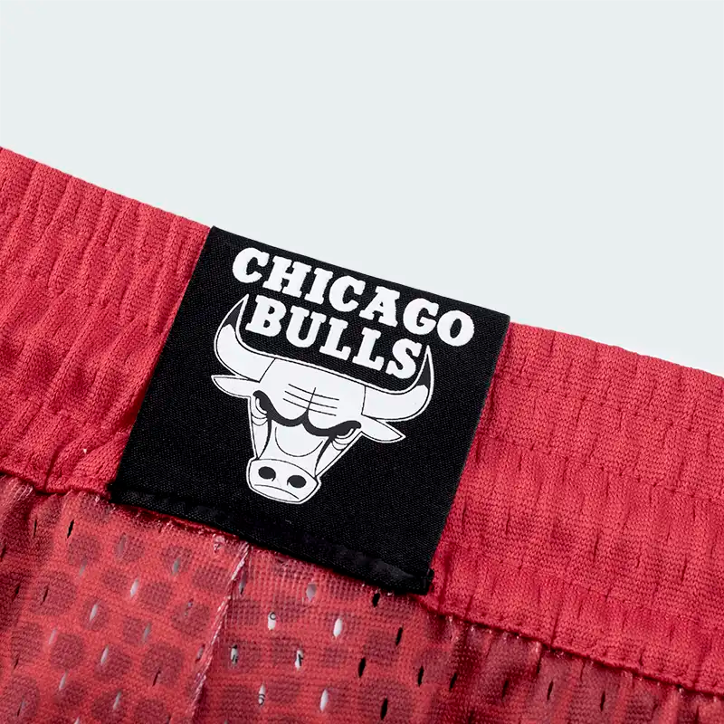 Pantaloneta Chicago Bulls Rojo Hombre