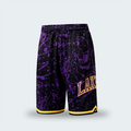 Pantaloneta NBA Lakers Mesh Hombre
