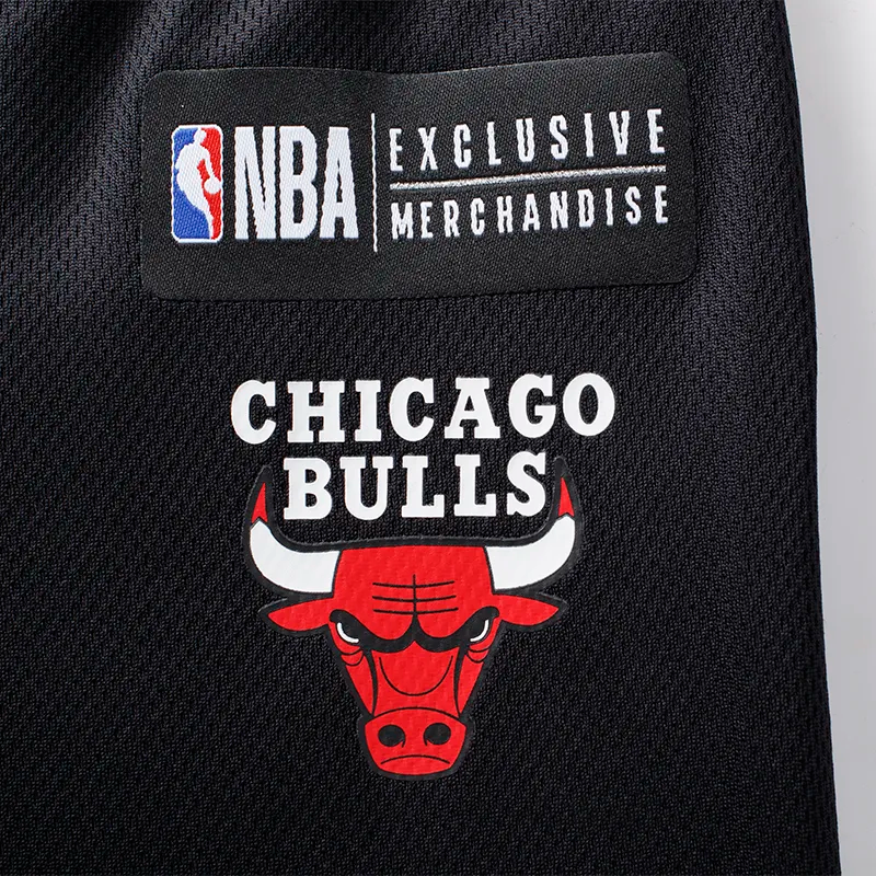 Pantaloneta NBA Chicago Bulls Negra Hombre