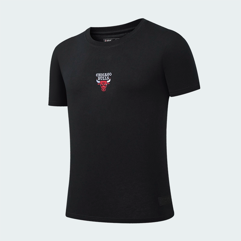 Camiseta NBA Chicago Bulls Negro Hombre