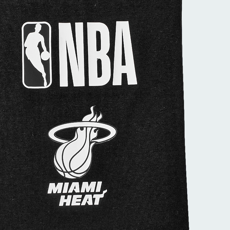 Pantaloneta NBA Miami Heat Blanca Hombre