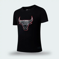 Camiseta NBA Chicago Bulls Negra Hombre
