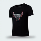 Camiseta NBA Chicago Bulls Negra Hombre