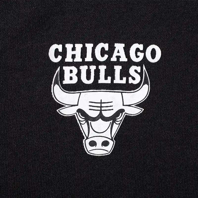 Camiseta NBA Chicago Bulls Negra Hombre
