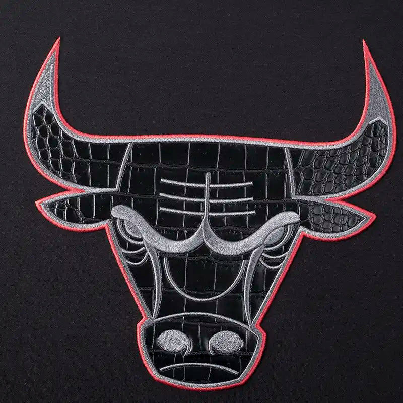 Camiseta NBA Chicago Bulls Negra Hombre