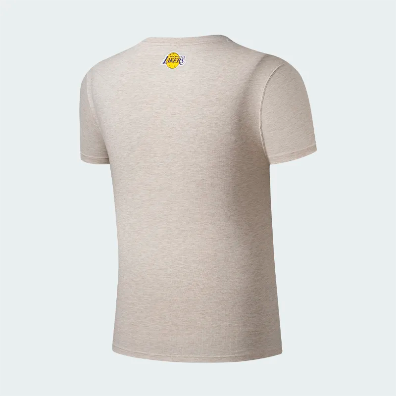 Camiseta NBA Lakers Gris Hombre