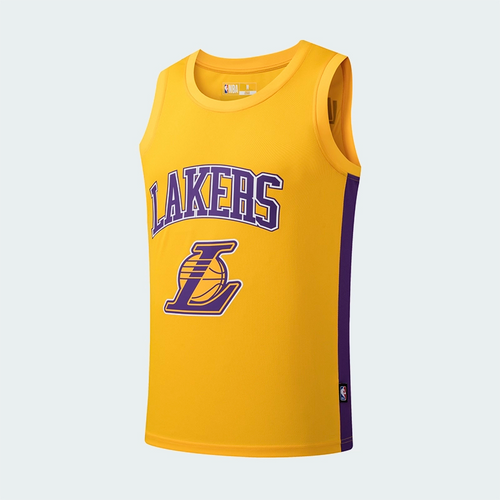 Camisilla NBA Los Angeles Lakers Amarillo Hombre
