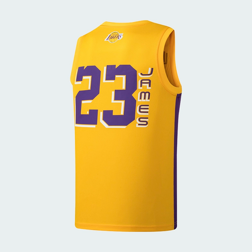 Camisilla NBA Los Angeles Lakers Amarillo Hombre