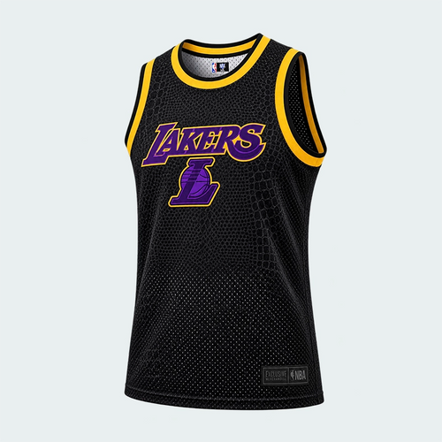 Camisilla NBA Los Angeles Lakers Negro Hombre