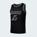 Camisilla NBA Los Angeles Lakers Negra Hombre