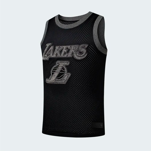 Camisilla NBA Los Angeles Lakers Negra Hombre