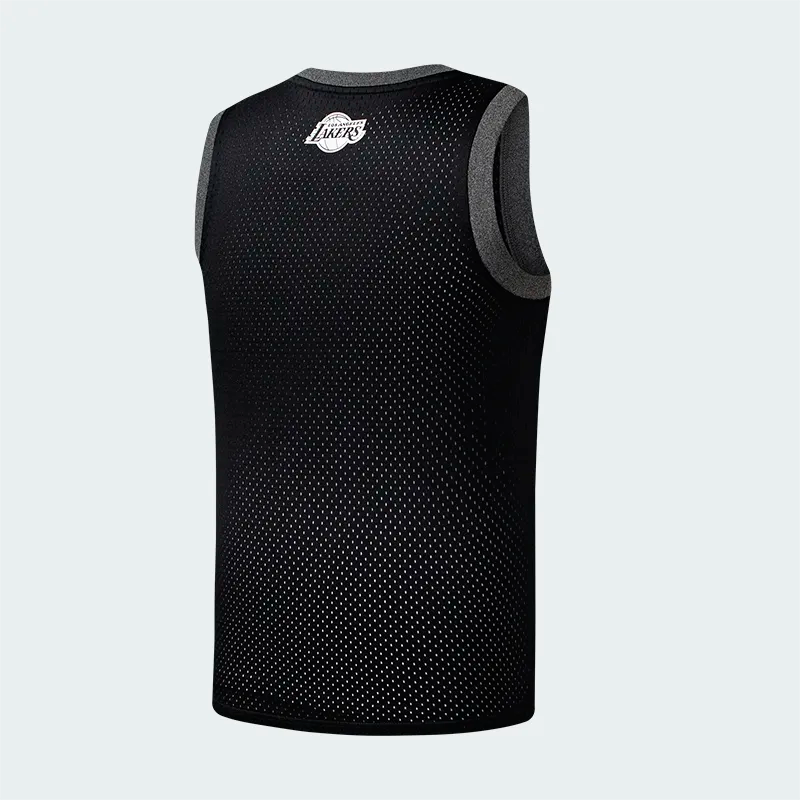 Camisilla NBA Los Angeles Lakers Negra Hombre