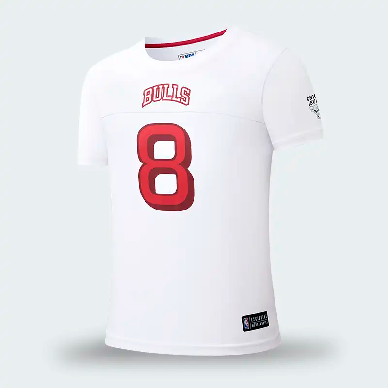 Camiseta NBA Chicago Bulls Blanco Hombre