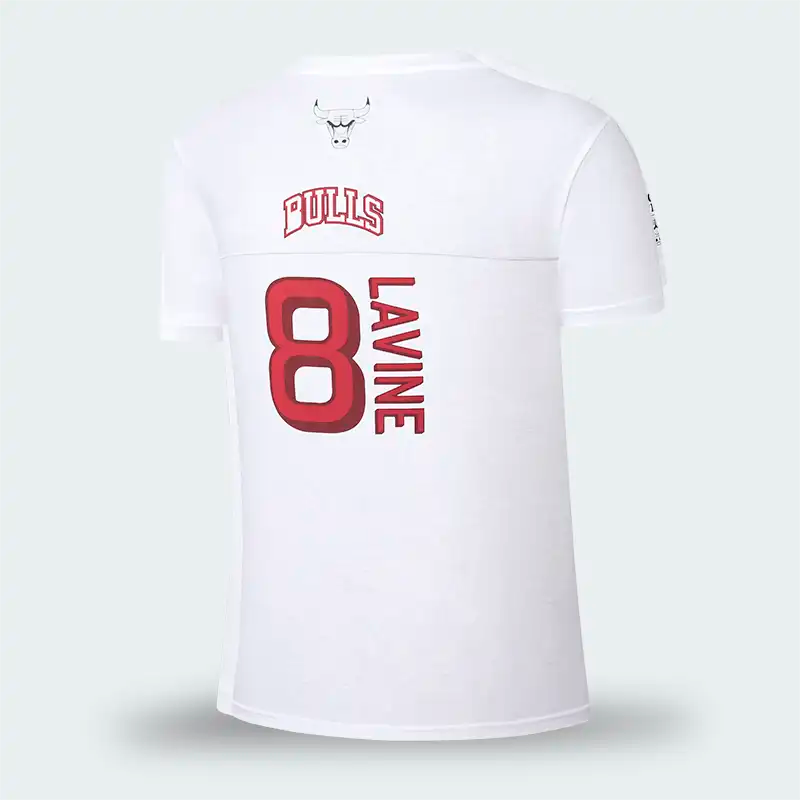 Camiseta NBA Chicago Bulls Blanco Hombre