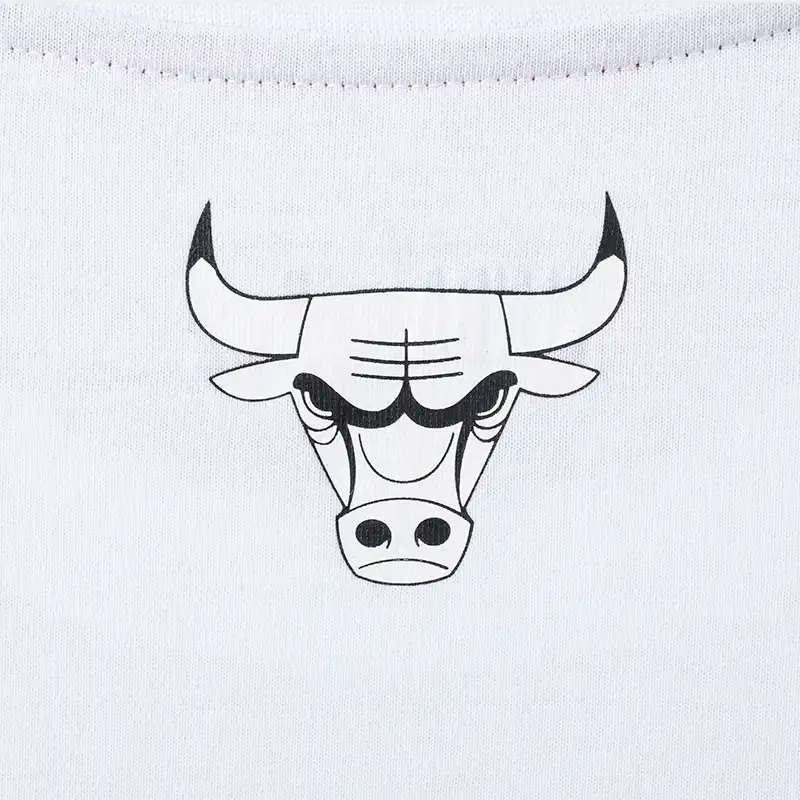 Camiseta NBA Chicago Bulls Blanco Hombre