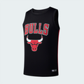 Camisilla NBA Chicago Bulls Negro Junior