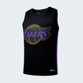 Camisilla NBA Los Angeles Lakers Negro Hombre