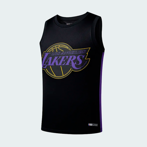 Camisilla NBA Los Angeles Lakers Negro Hombre