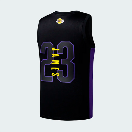 Camisilla NBA Los Angeles Lakers Negro Hombre