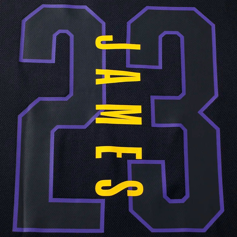 Camisilla NBA Los Angeles Lakers Negro Hombre
