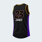 Camisilla NBA Los Angeles Lakers Negro Hombre
