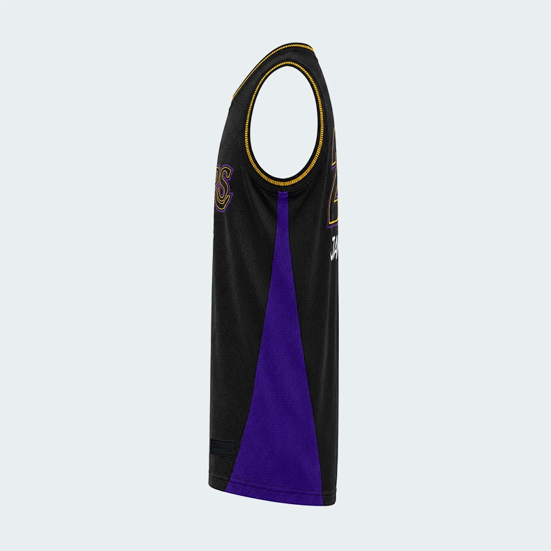 Camisilla NBA Los Angeles Lakers Negro Hombre