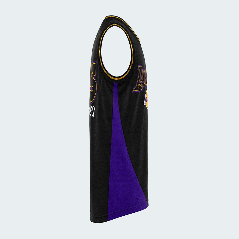 Camisilla NBA Los Angeles Lakers Negro Hombre