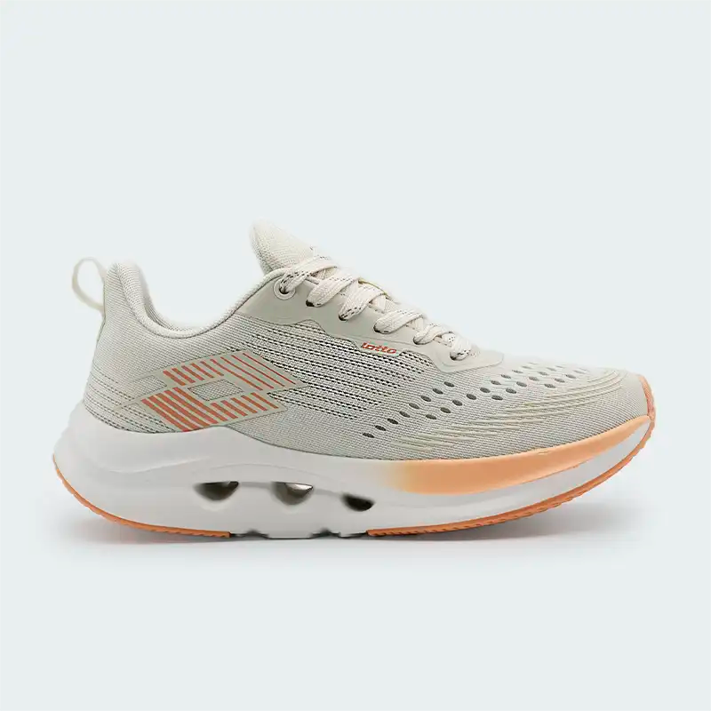 Tenis Lotto River Beige Mujer