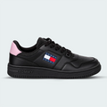 Tenis Tommy Jeans Leather Basket Retro Para Dama