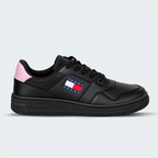 Tenis Tommy Jeans Leather Basket Retro Para Dama