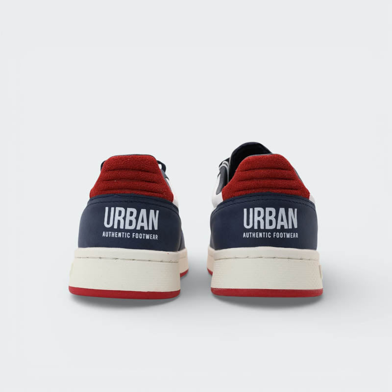 Tenis Urban Court Blanco Rojo Hombre
