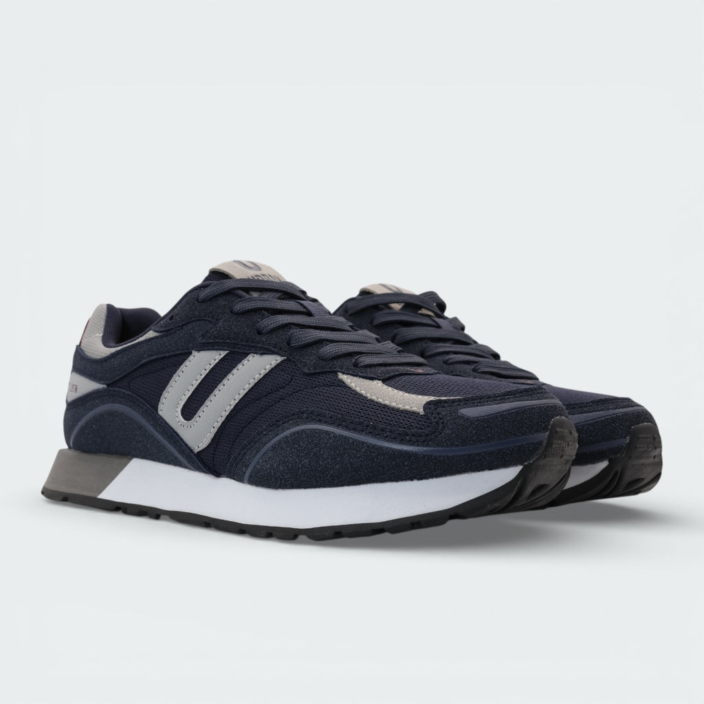 Tenis Urban Suede Trainers Azul Hombre