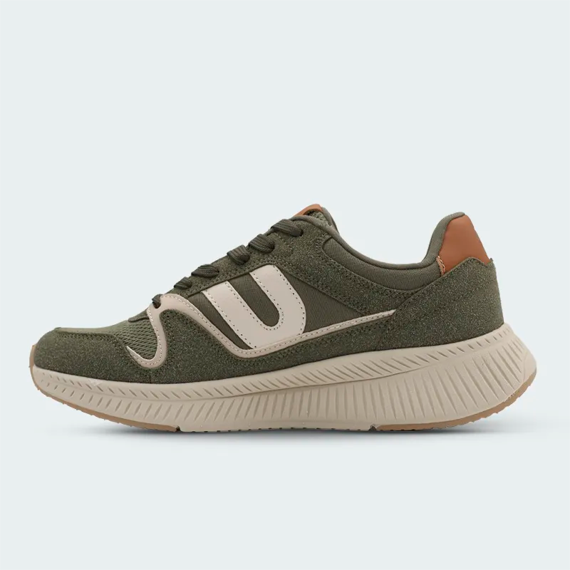 Tenis Urban Verde Beige Hombre