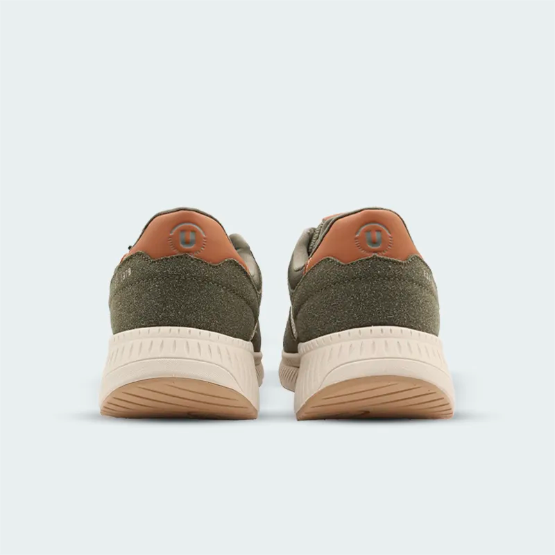 Tenis Urban Verde Beige Hombre