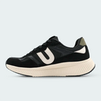 Tenis Urban Negro Blanco Verde Hombre