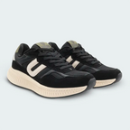 Tenis Urban Negro Blanco Verde Hombre