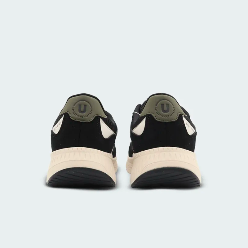 Tenis Urban Negro Blanco Verde Hombre